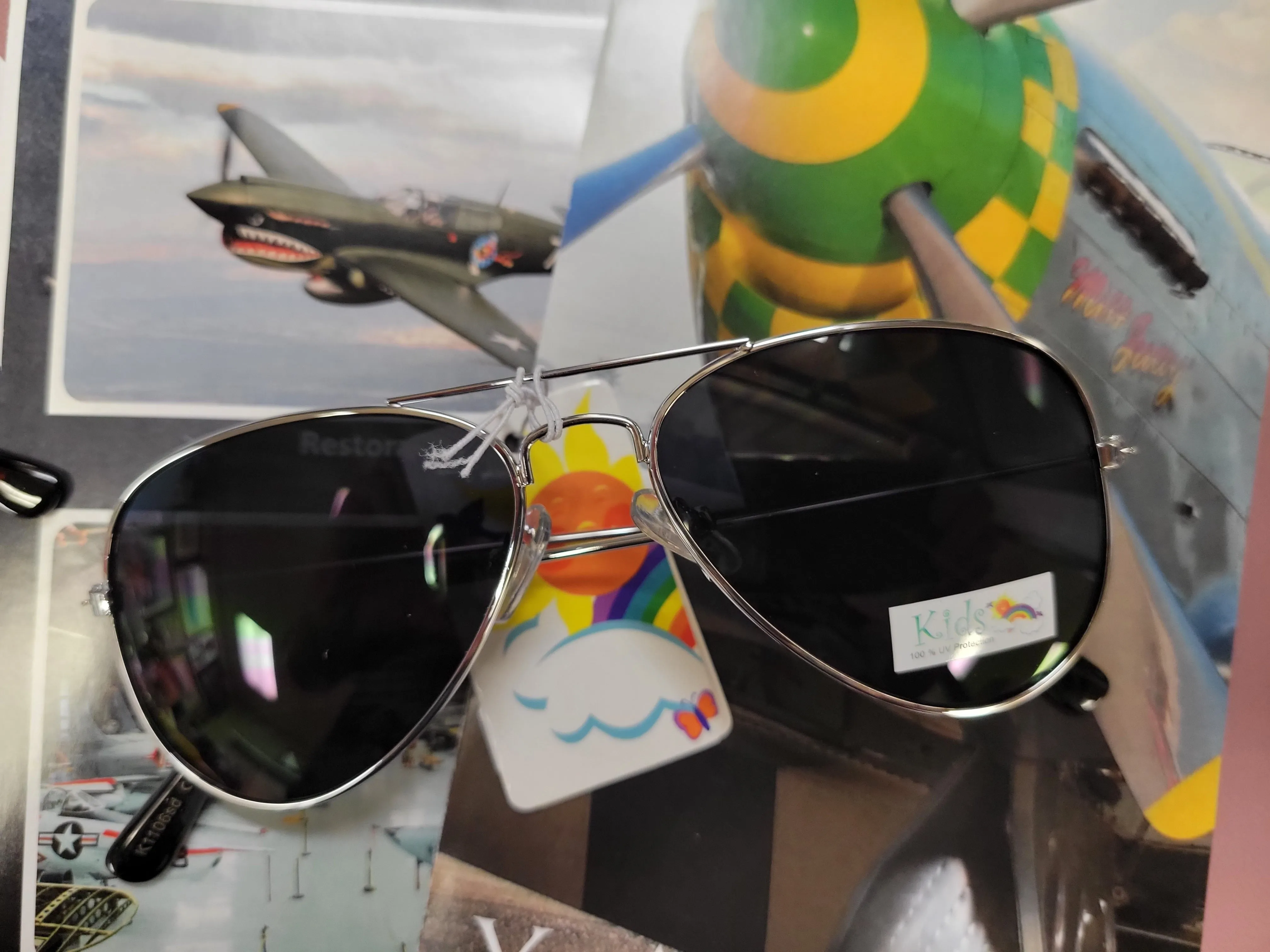Kids Aviator Sunglasses