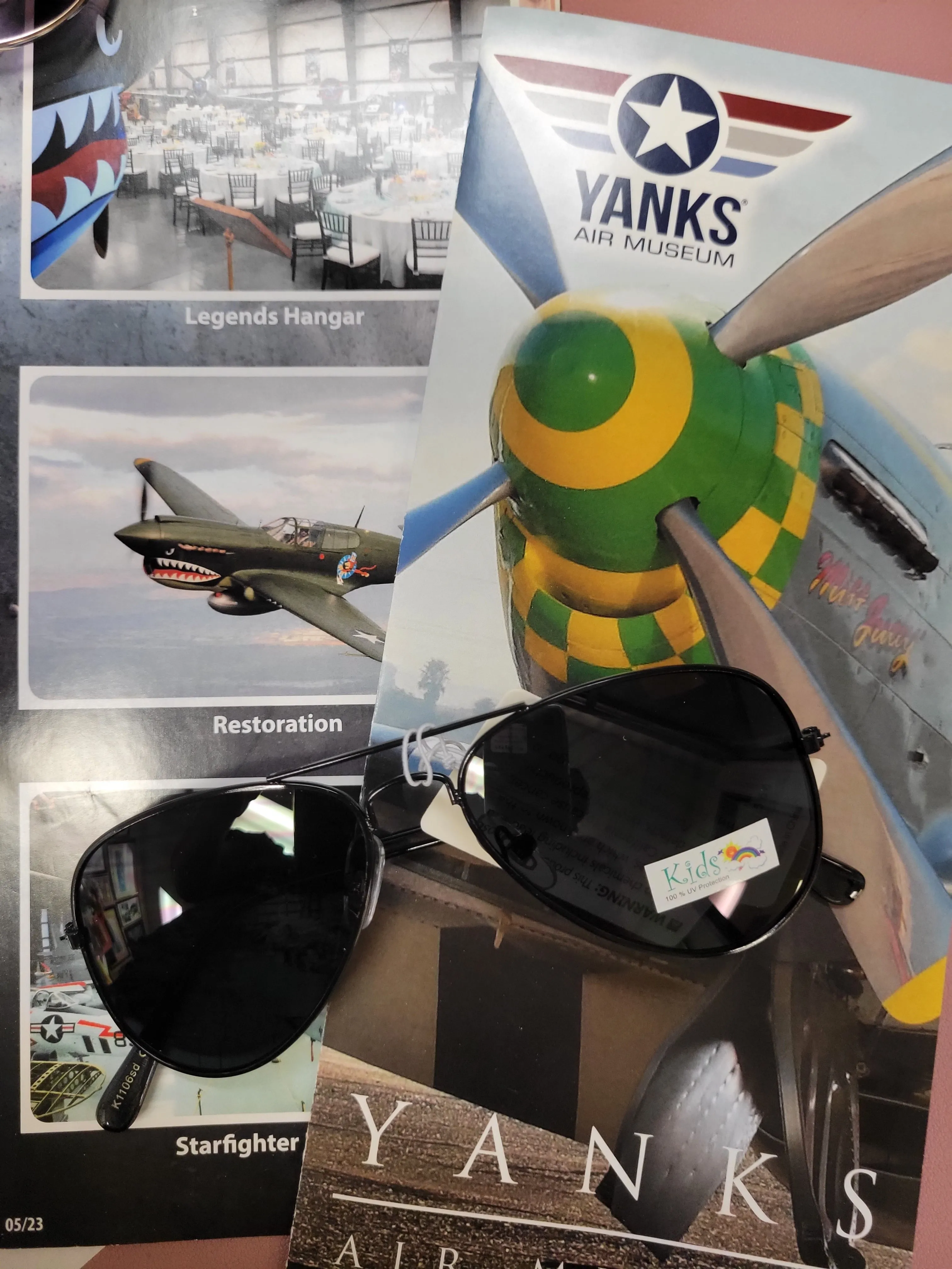 Kids Aviator Sunglasses