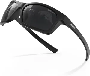 Kids Polarized Sports Sunglasses for Boys Girls Flexible Frame Youth Baseball Running Fishing Glasses for Age 5-14