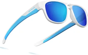 Kids Polarized Sunglasses Sport TPEE Flexible Frame 100% UV Protection for Boys Girls Age 5-13