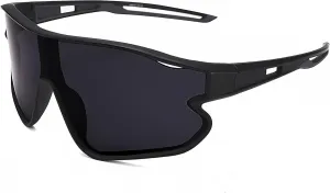 Kids Polarized Sunglasses Youth Baseball Sun Glasses UV400 Boys Girls Sports Goggles for Cycling Softball (P05)