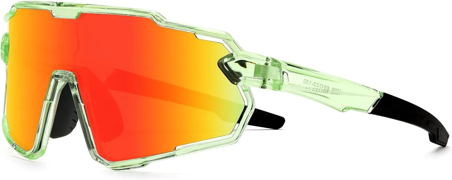 Kids Sunglasses, Boys Girls Youth Baseball Sunglasses Polarized Sports Cycling Softball Running Glasses