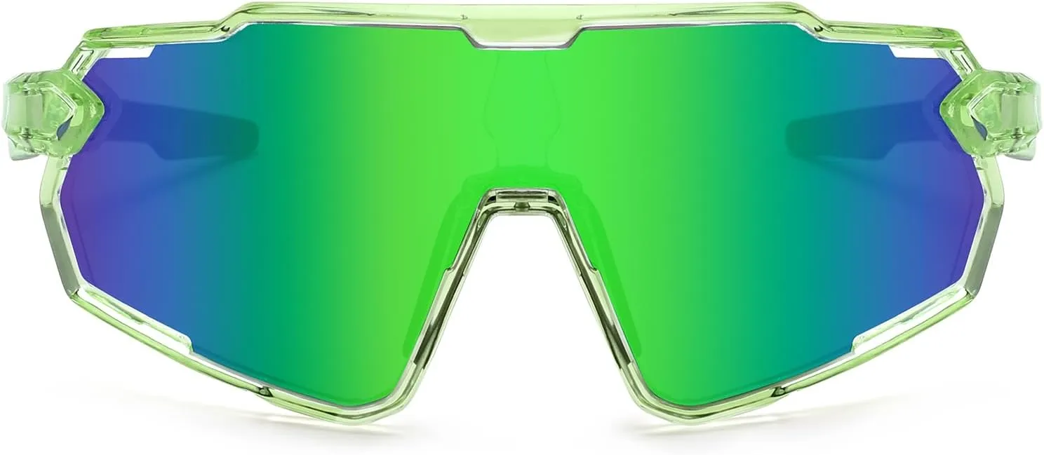 Kids Sunglasses, Boys Girls Youth Baseball Sunglasses Polarized Sports Cycling Softball Running Glasses