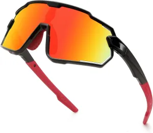 Kids Sunglasses, Boys Girls Youth Baseball Sunglasses Polarized Sports Cycling Softball Running Glasses