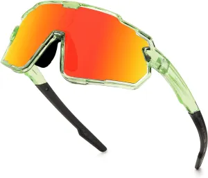 Kids Sunglasses, Boys Girls Youth Baseball Sunglasses Polarized Sports Cycling Softball Running Glasses