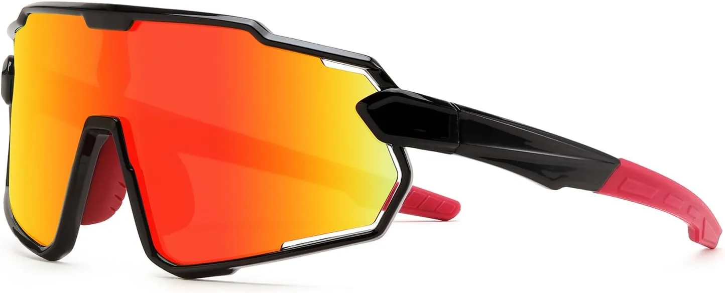Kids Sunglasses, Boys Girls Youth Baseball Sunglasses Polarized Sports Cycling Softball Running Glasses