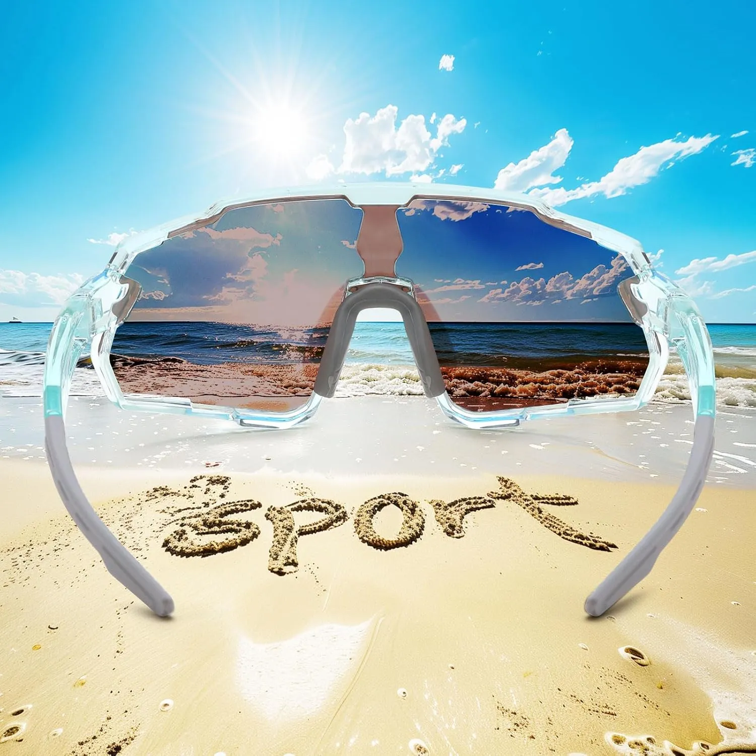 Kids Sunglasses, Boys Girls Youth Baseball Sunglasses Polarized Sports Cycling Softball Running Glasses