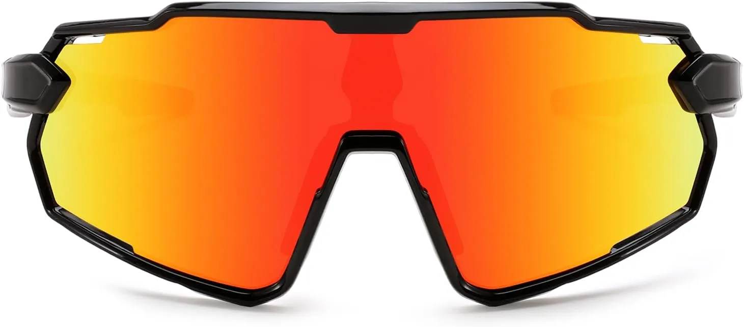 Kids Sunglasses, Boys Girls Youth Baseball Sunglasses Polarized Sports Cycling Softball Running Glasses