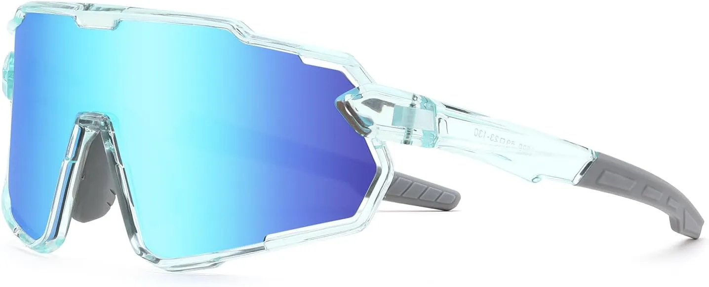 Kids Sunglasses, Boys Girls Youth Baseball Sunglasses Polarized Sports Cycling Softball Running Glasses