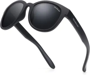 Kids Sunglasses Polarized TPEE Rubber Flexible Frame 100% UV Protection Shades for Boys Girls Age 5-13