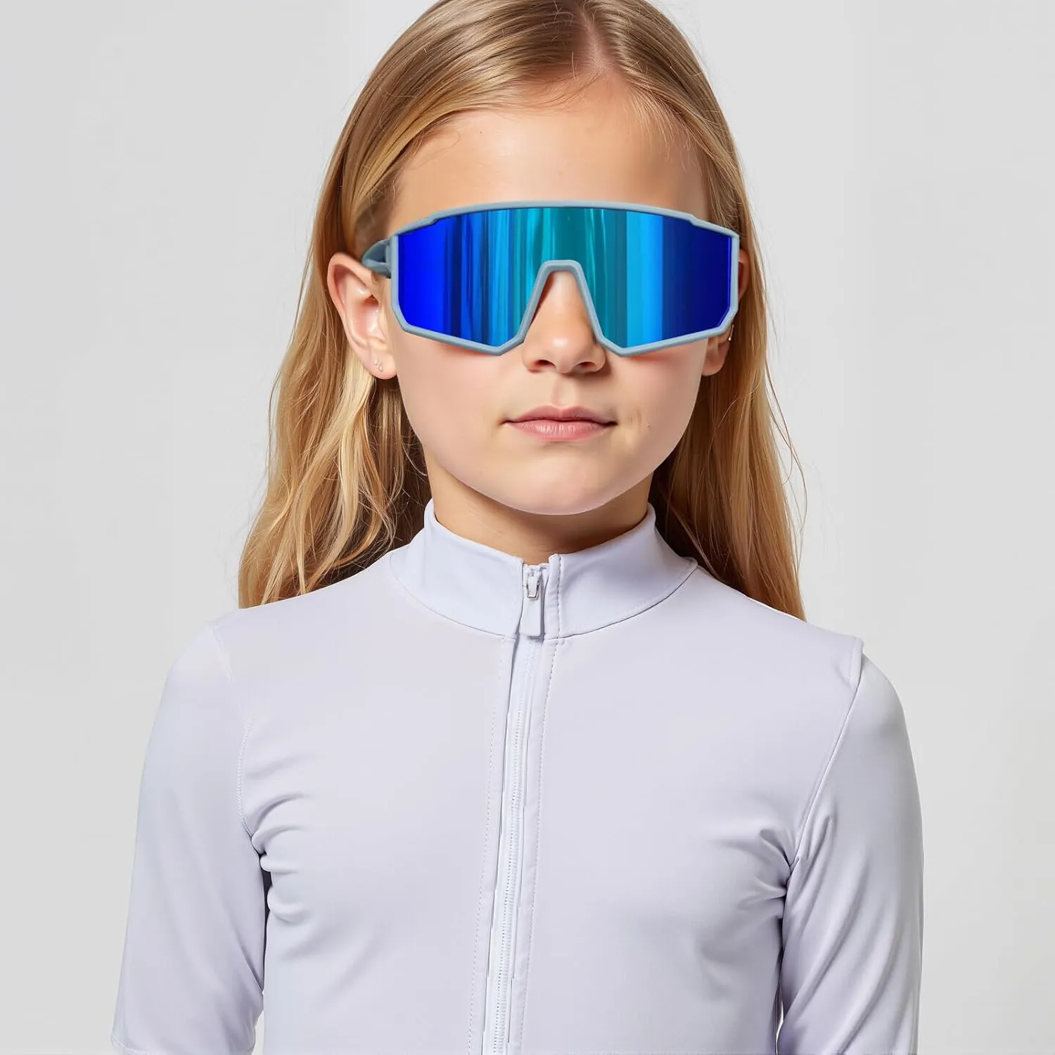 Kids Sunglasses Polarized Youth Baseball Sunglasses for Boys Girls Teens Sports Cycling Softball Running Glasses