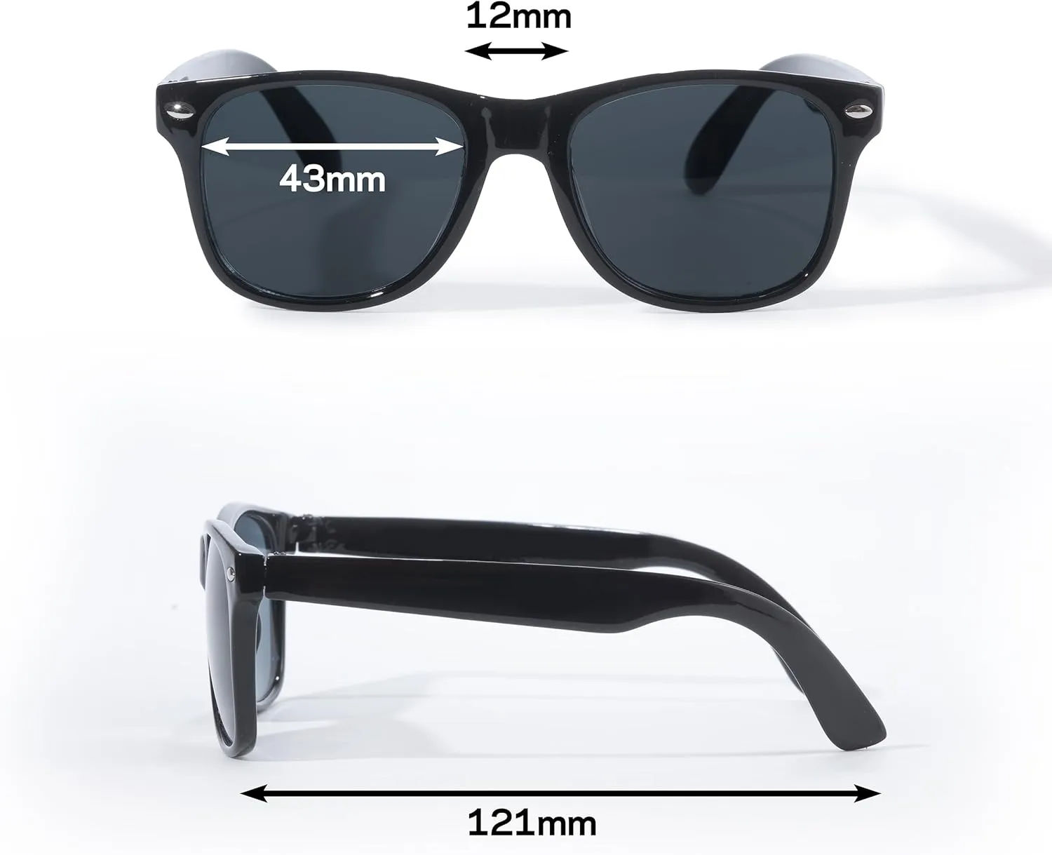 Kids Sunglasses with UV400 Protection - Lightweight, Flexible Frames - Shatterproof