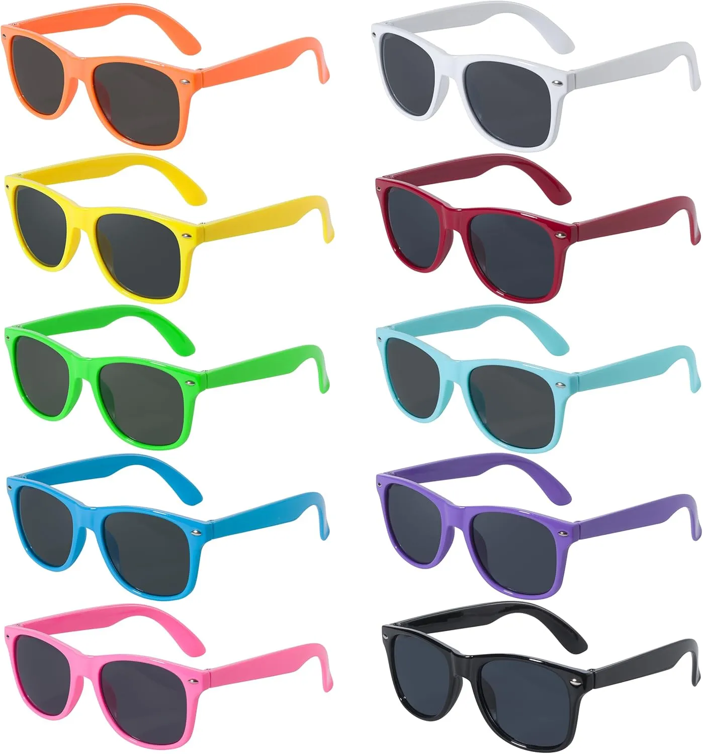 Kids Sunglasses with UV400 Protection - Lightweight, Flexible Frames - Shatterproof