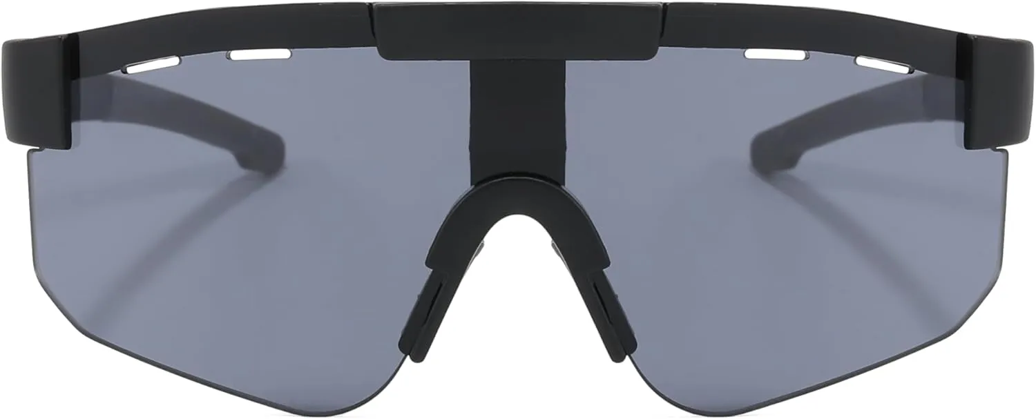 Kids Sunglasses, Youth Baseball Polarized Sunglasses for Boys Girls, 3-12 Sports Shades for Teens Cycling Running
