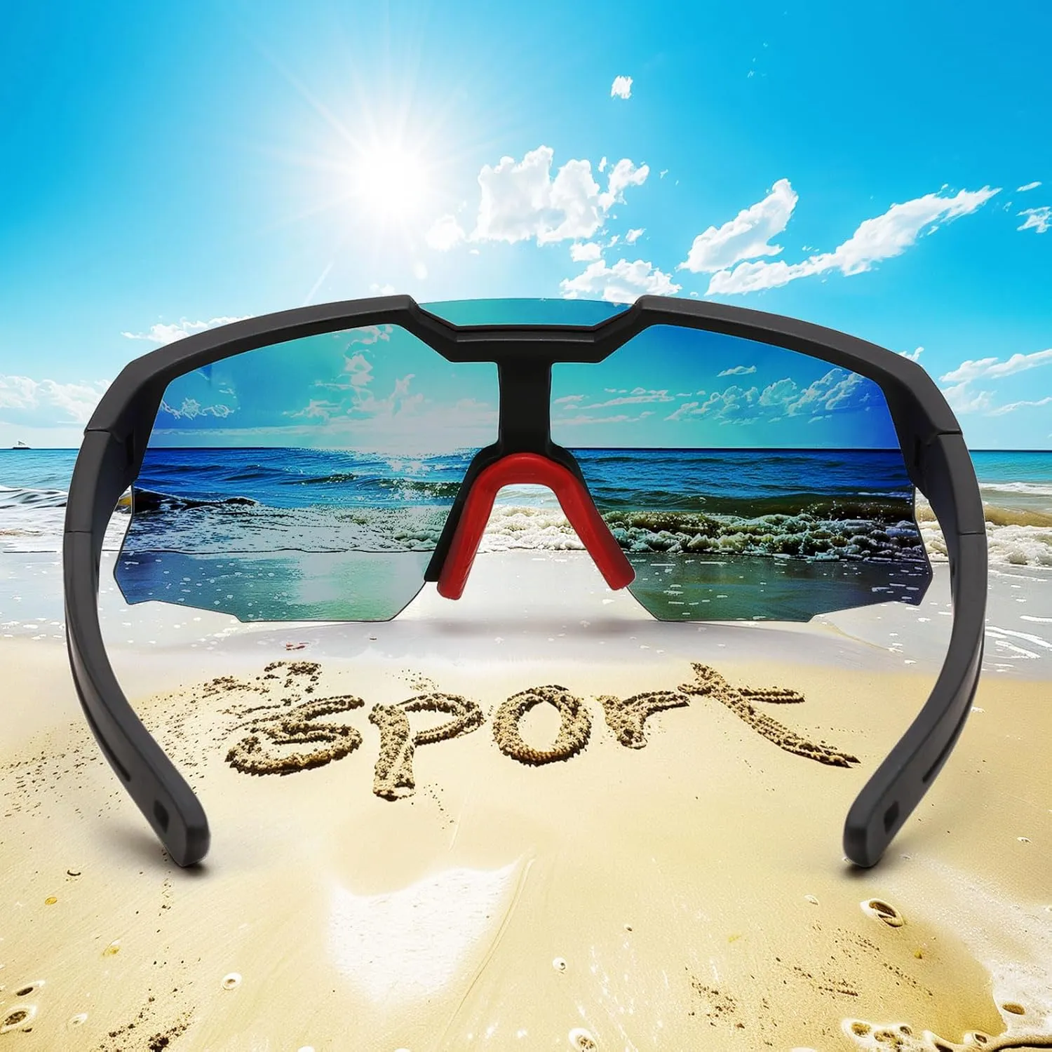 Kids Sunglasses Youth Baseball Sunglasses for Boys Girls, Polarized Teens Softball Sports Cycling Glasses Age 8-16