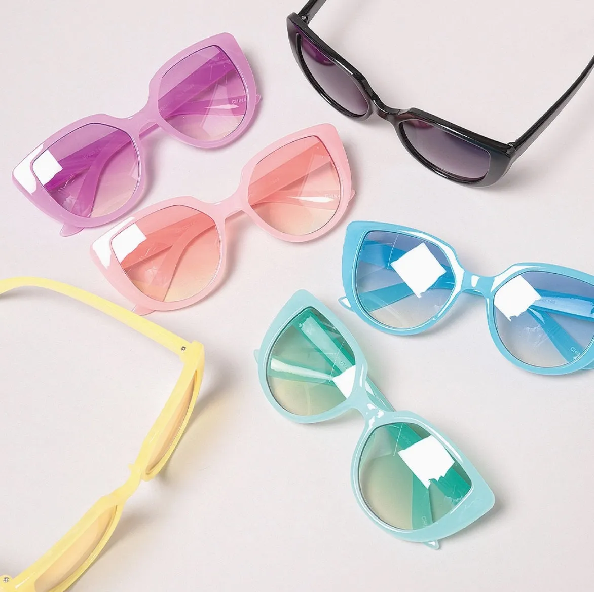 Kids UV400 Sunglasses, Candy Cat Eye Frames (CLICK FOR COLOR OPTIONS)