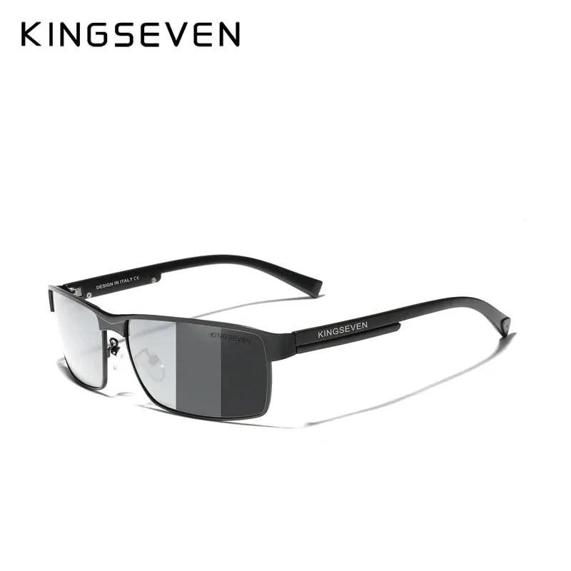 KINGSEVEN Driving Series Polarized UV400 Anti-Glare Aluminum Sunglasses
