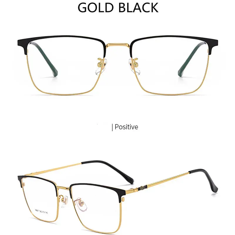 Kocolior Unisex Full Rim Square Alloy Eyeglasses 38007