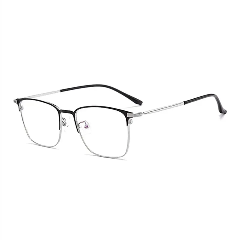 Kocolior Unisex Full Rim Square Alloy Eyeglasses 39147