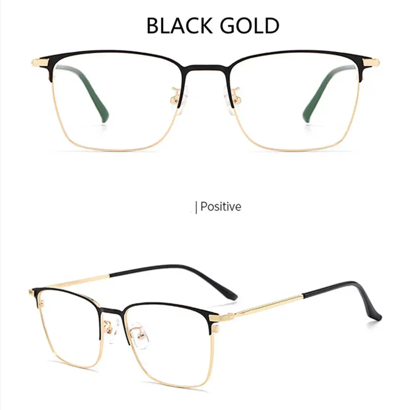 Kocolior Unisex Full Rim Square Alloy Eyeglasses 39147