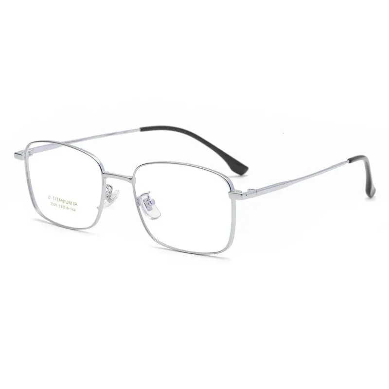 Kocolior Unisex Full Rim Square Titanium Eyeglasses 2320