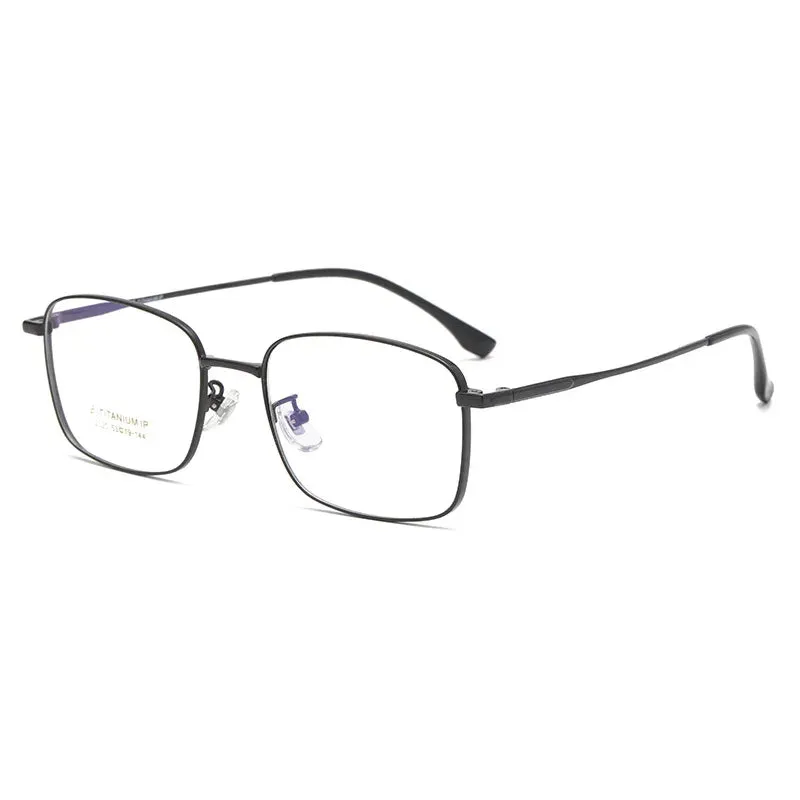 Kocolior Unisex Full Rim Square Titanium Eyeglasses 2320