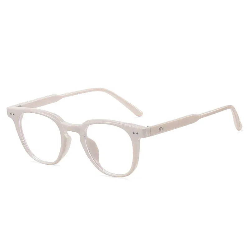 Kocolior Unisex Full Rim Square Tr 90 Acetate Hyperopic Reading Glasses 20221