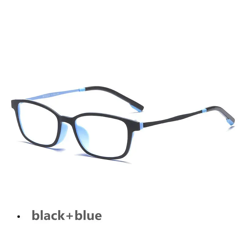 Kocolior Women's Full Rim Small Square Tr 90 Titanium Eyeglasses V1001