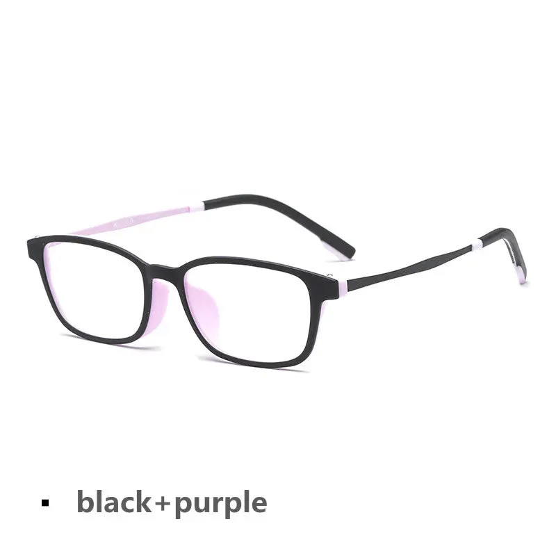 Kocolior Women's Full Rim Small Square Tr 90 Titanium Eyeglasses V1001
