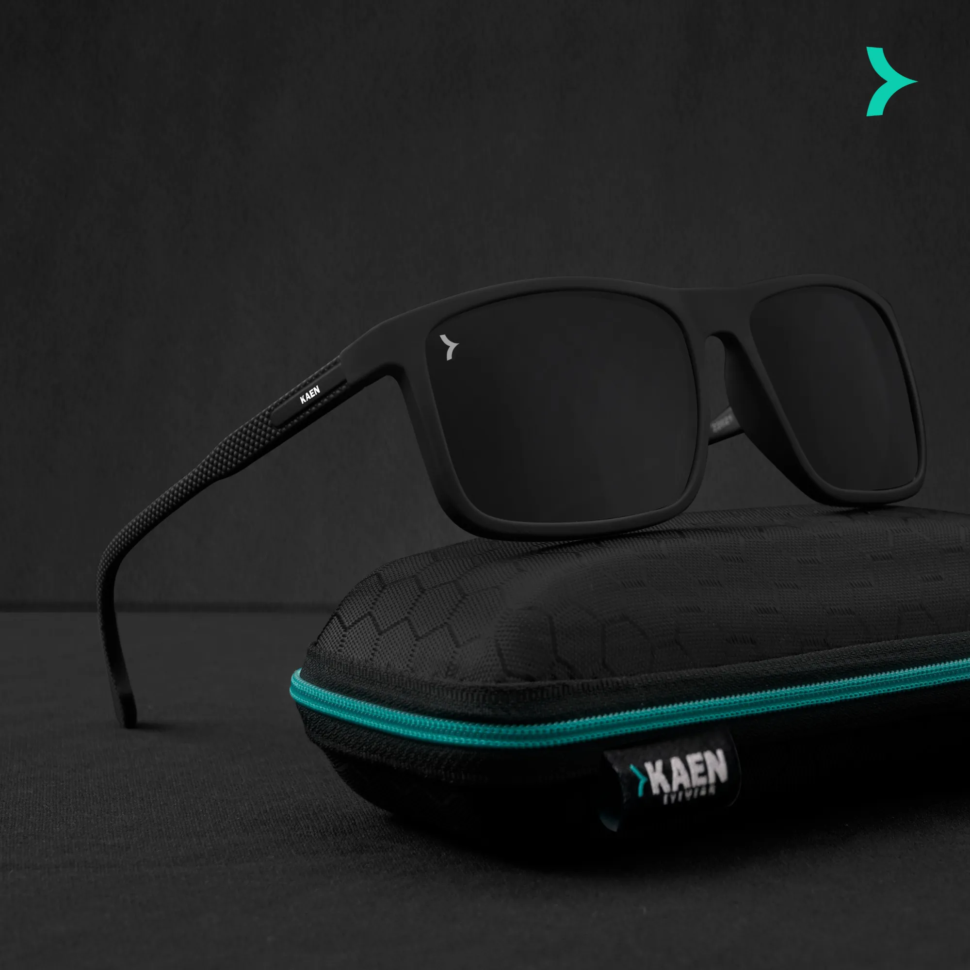 Kole Black Power Sunglasses