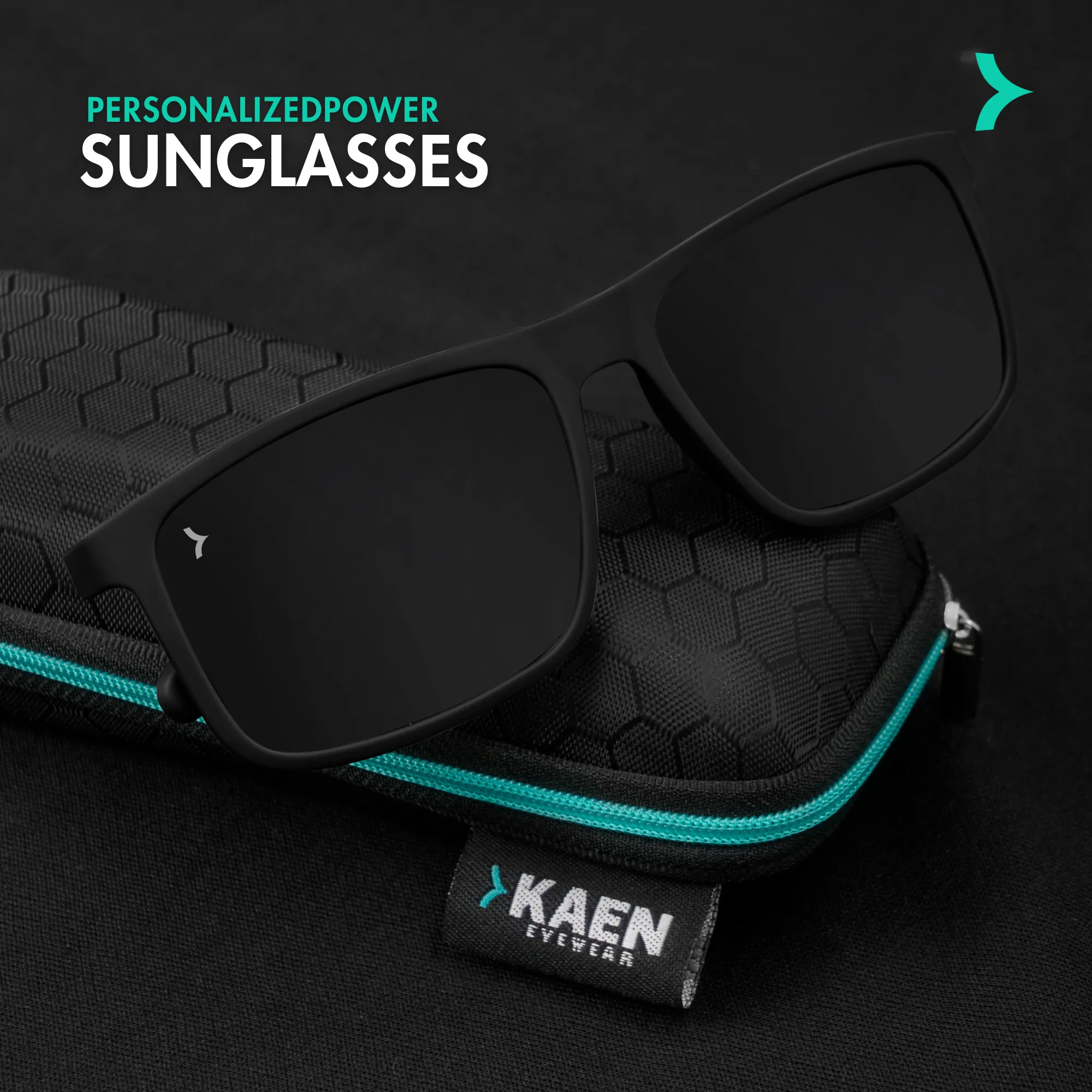 Kole Black Power Sunglasses