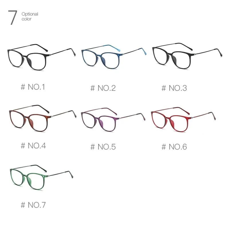Kottdo Unissex Full Rim Square Polycarbonate Eyeglasses K872