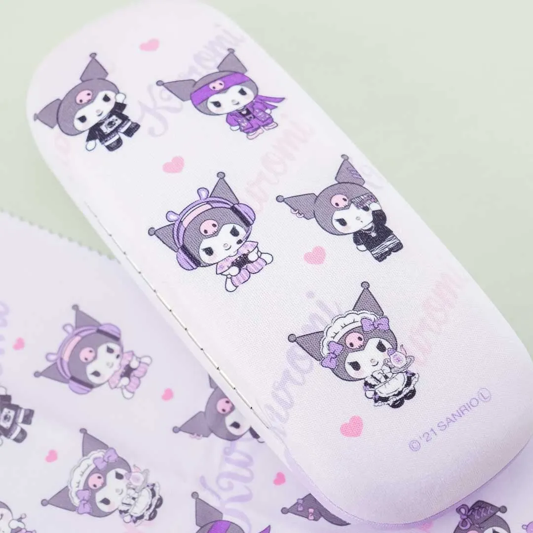 Kuromi Fun Dress-Up Eyeglass Hard Case