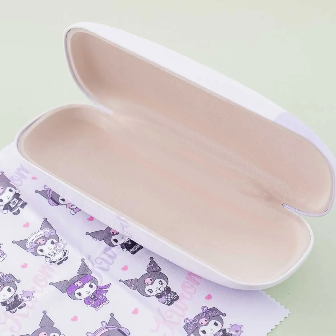 Kuromi Fun Dress-Up Eyeglass Hard Case