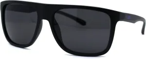 Kush Flat Top Horn Rim Thin Plastic Gangster Sunglasses