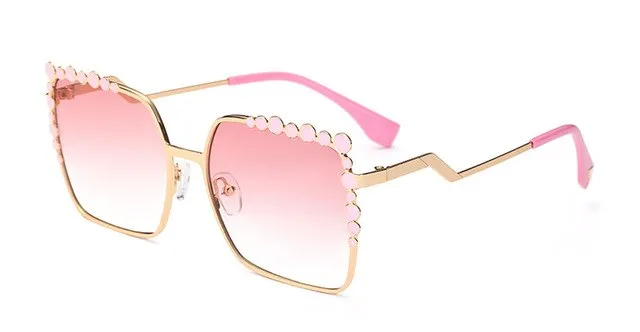 Lady Flat Square Fashion Sunglasses