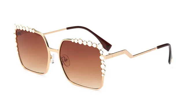 Lady Flat Square Fashion Sunglasses