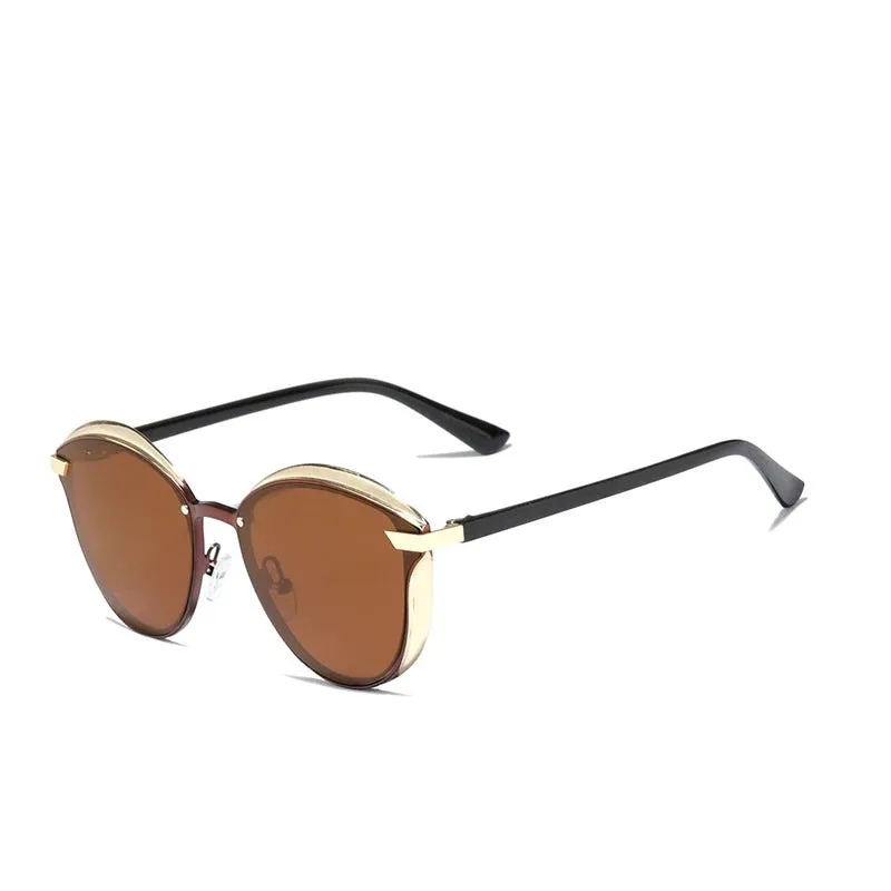 Large Cat Eye Sunglasses Hollywood Vintage Women's Stylish Modern Design