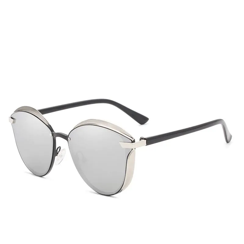 Large Cat Eye Sunglasses Hollywood Vintage Women's Stylish Modern Design