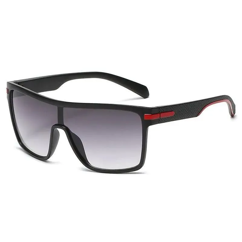 Large Frame One Piece Sunglasses
