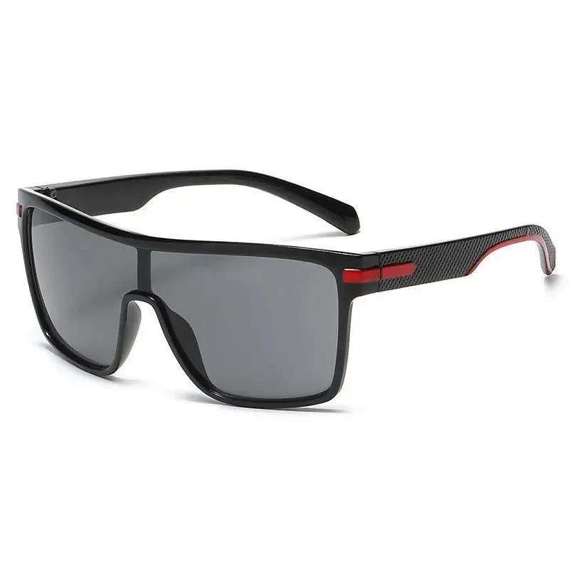 Large Frame One Piece Sunglasses