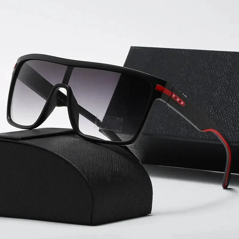 Large Frame One Piece Sunglasses
