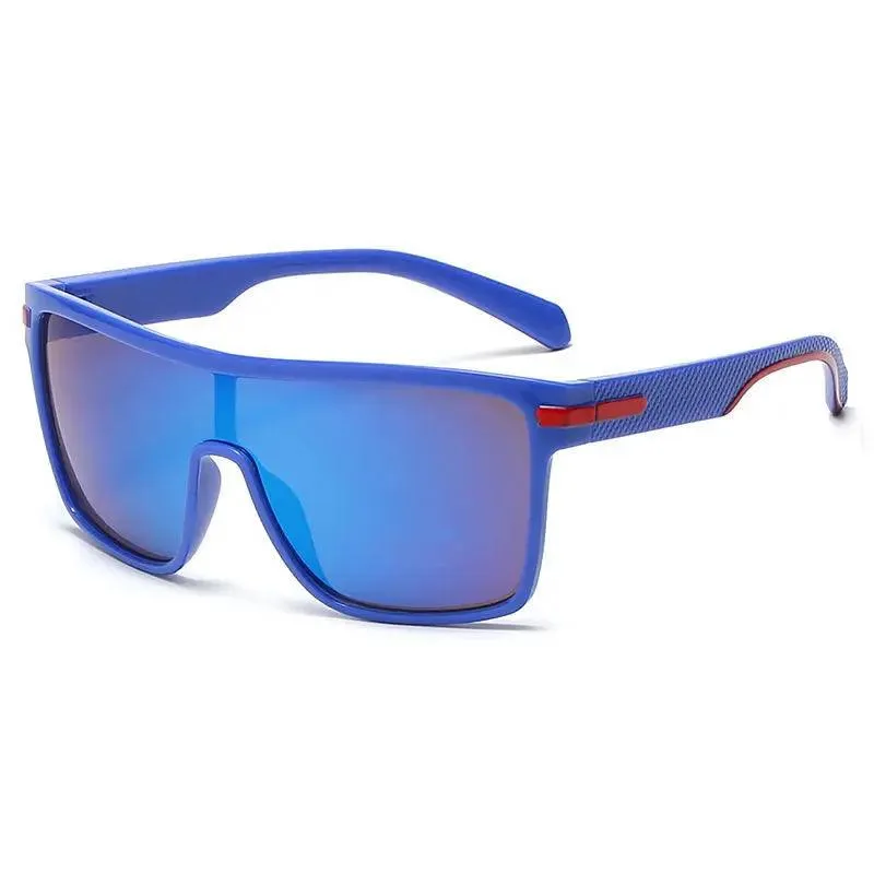 Large Frame One Piece Sunglasses