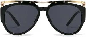 laureles Fashion Oversized Cat Eye Y2k Women Sunglasses Vintage Leopard Gradient Shades UV400 Men Sun Glasses L18