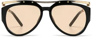 laureles Fashion Oversized Cat Eye Y2k Women Sunglasses Vintage Leopard Gradient Shades UV400 Men Sun Glasses L18