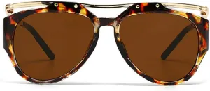 laureles Fashion Oversized Cat Eye Y2k Women Sunglasses Vintage Leopard Gradient Shades UV400 Men Sun Glasses L18