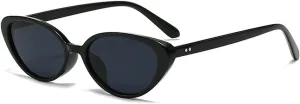 laureles Fashion Small Cat Eye Sunglasses for Women Vintage Wine Red Oval Sun Glasses Men Shades Female