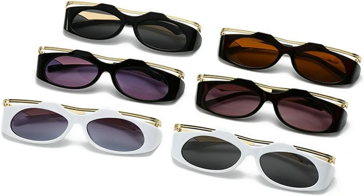laureles Vintage Cat Eye Sunglasses Women Fashion Black Grey Y2K Sun Glasses Men Punk Travel Shades Female L17