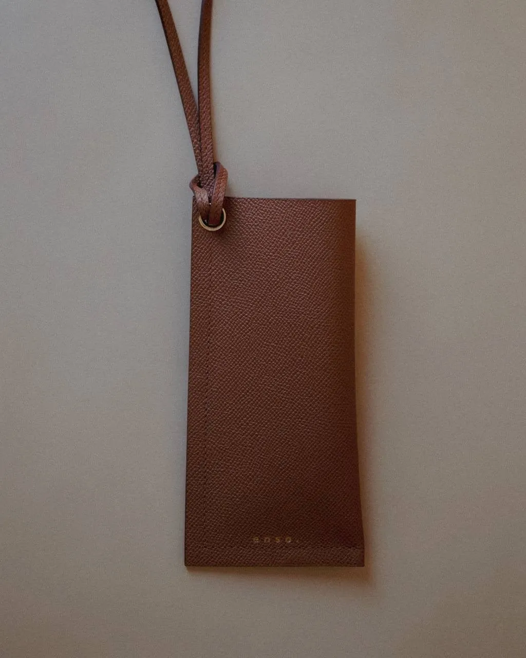 Leather Sunglasses Holder with Strap