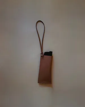 Leather Sunglasses Holder with Strap